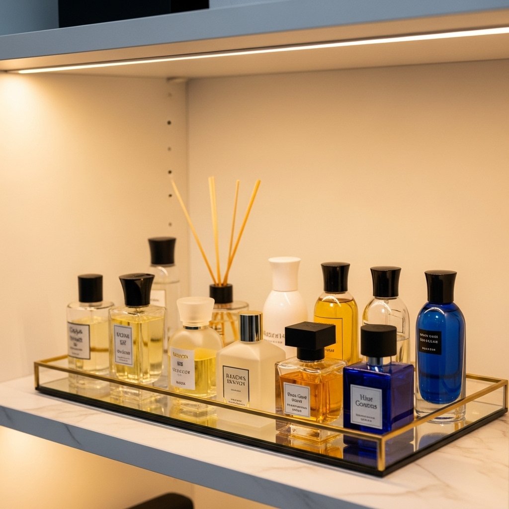16 Walk-In Closet Ideas That Turn Getting Dressed Into the Best Part of Your Day A Scent Station or Perfume Display