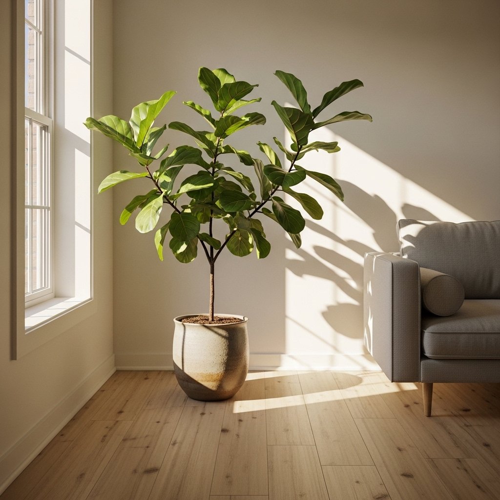 One Large Plant as the Room