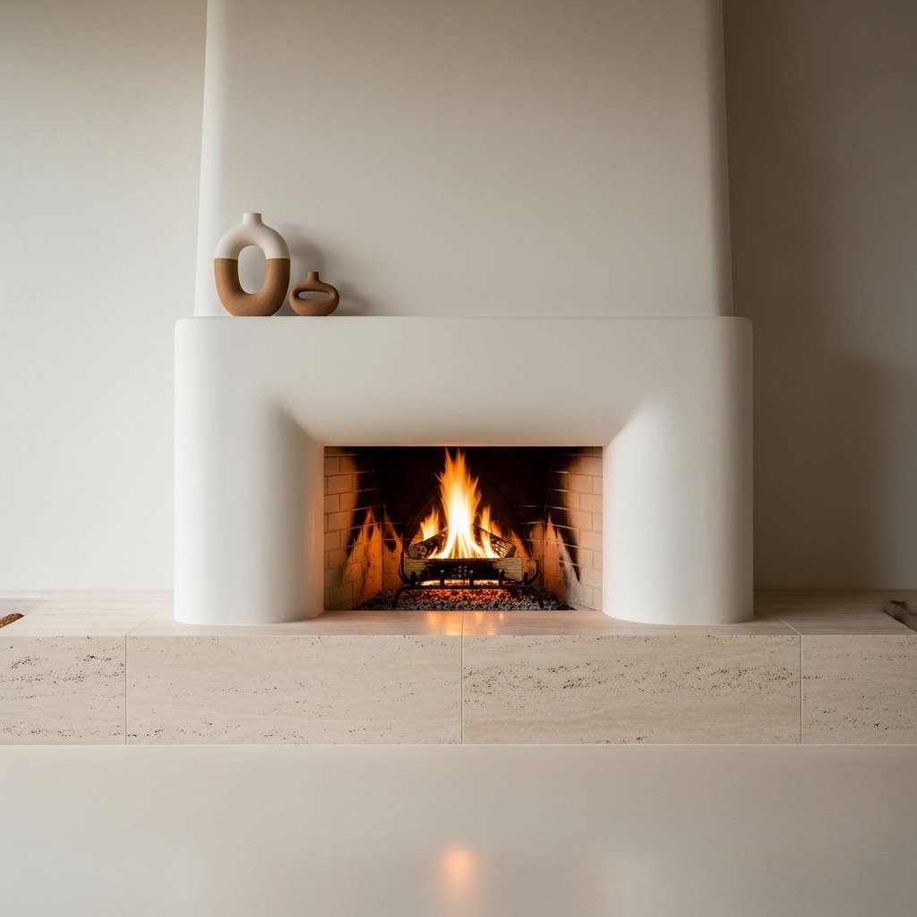 A Fireplace as the Room