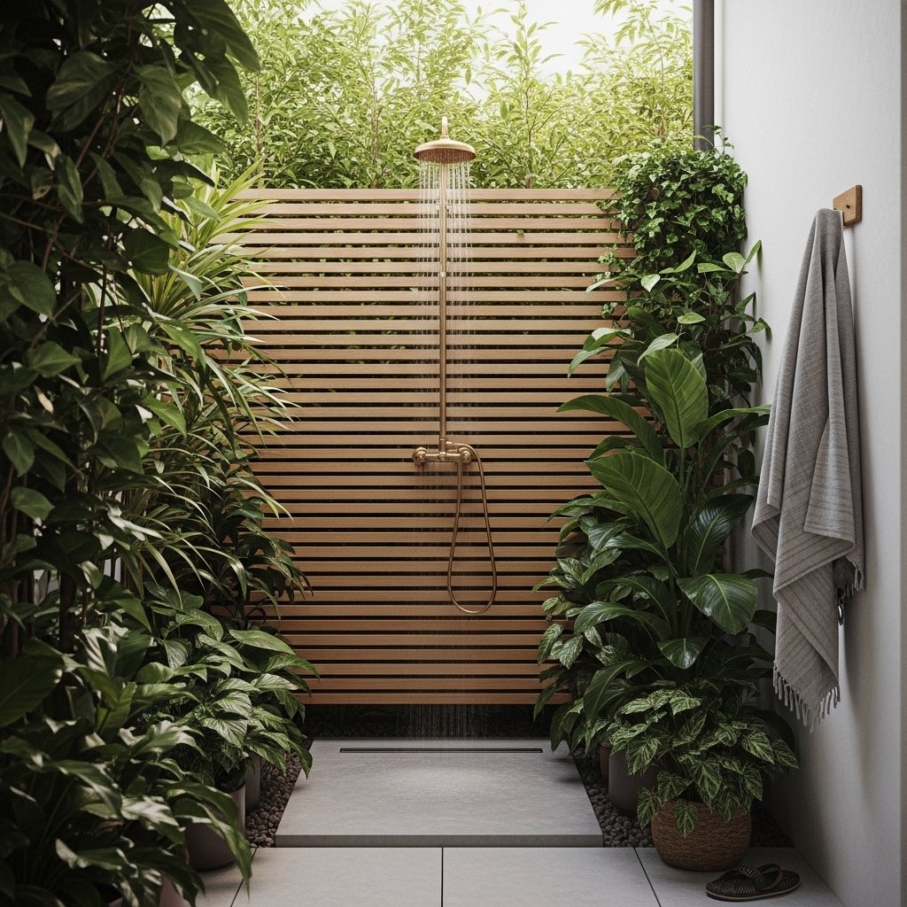 17 Summer Home Decor Trends Dominating 2026 Outdoor Shower and Bath Features