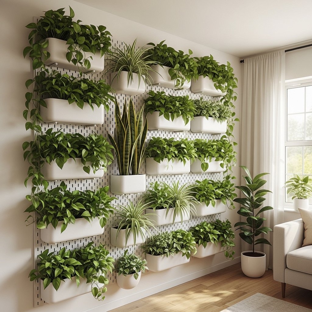 🌿 The Vertical Garden Wall — Living Decor in Limited Space