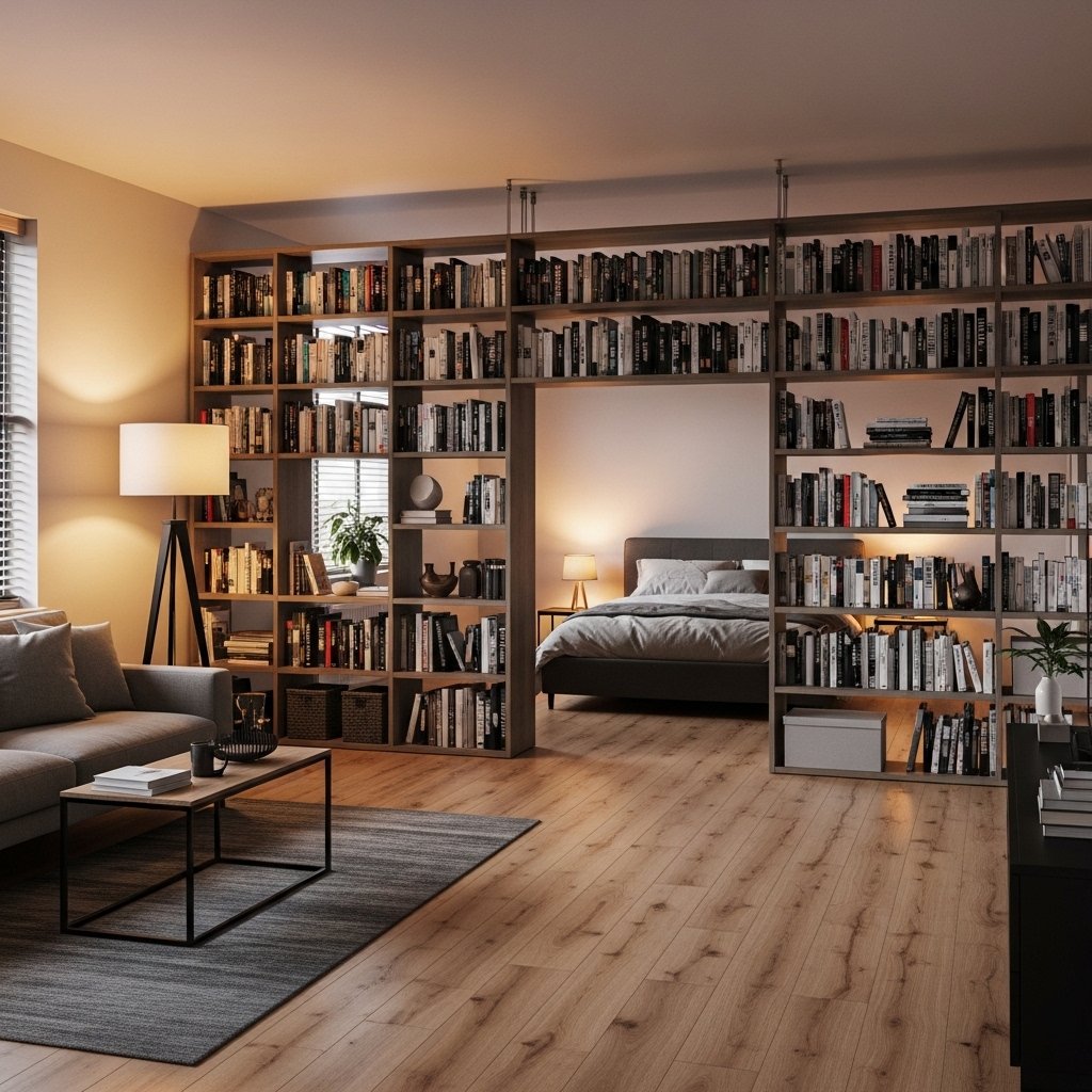 🪵 The Room Divider as Design Feature — Defining Zones Without Walls