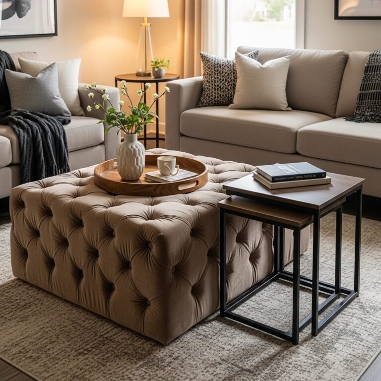 🛋️ The Multi-Functional Coffee Table — Less Floor Space, More Living