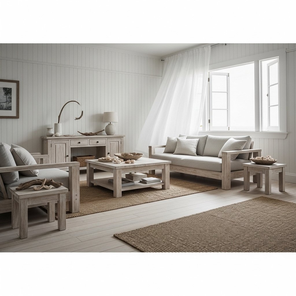 Bleached and Whitewashed Timber Throughout