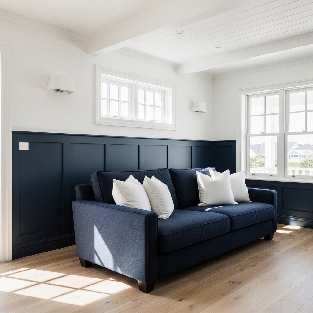 Navy and White as the Interior Palette
