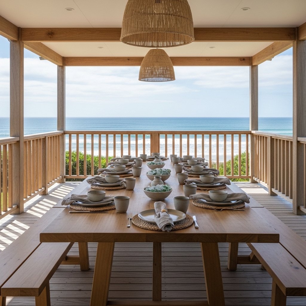 A Dining Table That Seats the Whole Summer