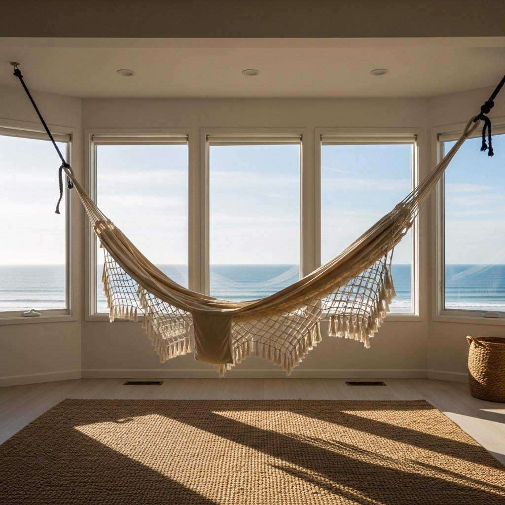 Hammocks as Living Room Furniture