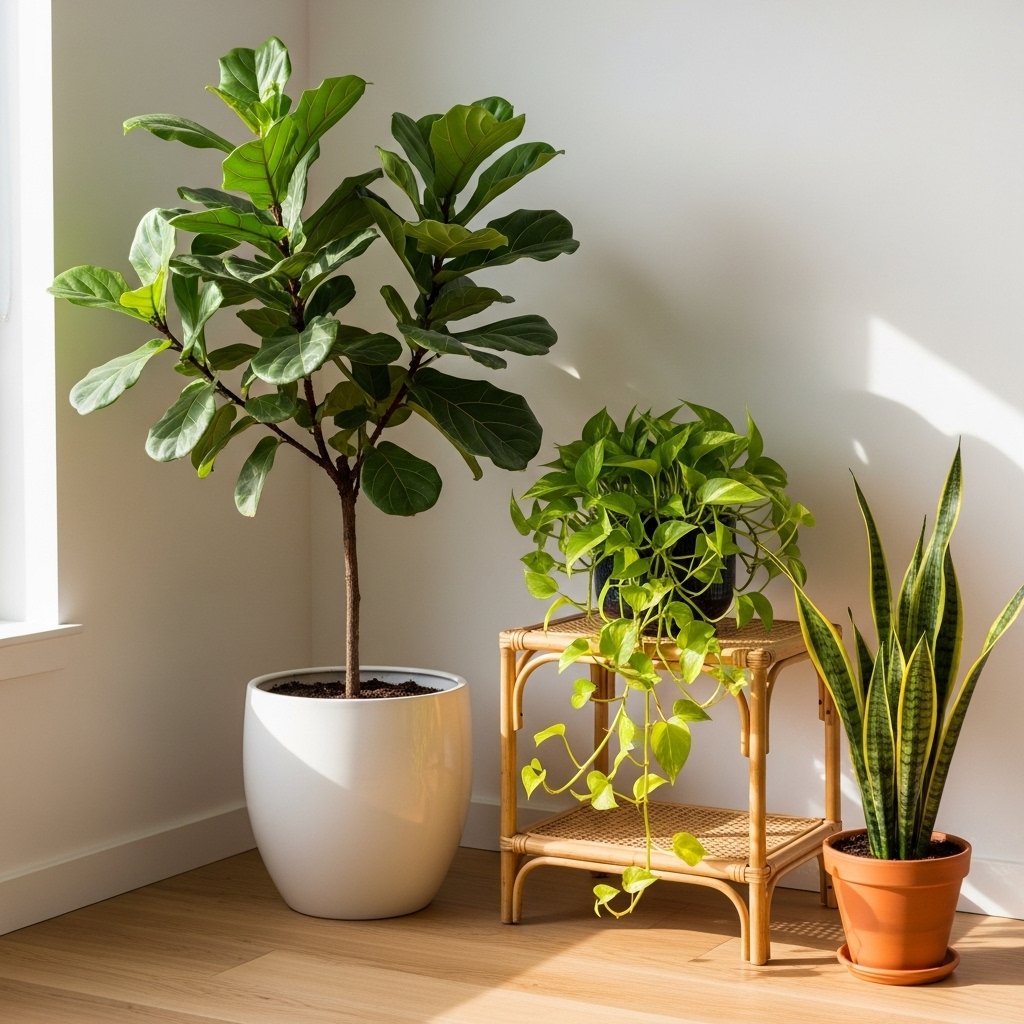 14 Summer Apartment Decor Ideas That Make a Small Space Feel Light, Airy, and Genuinely Beautiful Potted Plants in Every Room