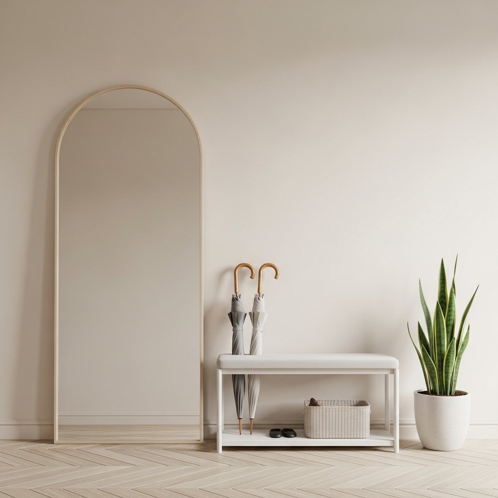 A Large Mirror to Open Up the Space