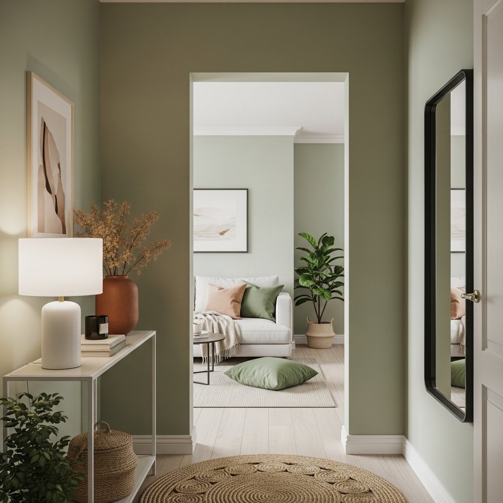Cohesive Color That Connects to the Rest of the Home