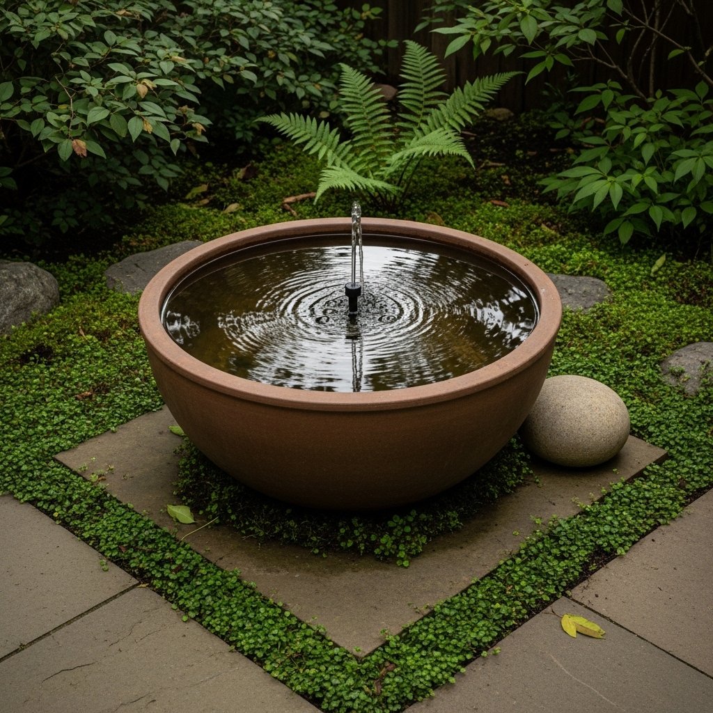 16 Summer Backyard Decor Ideas That Turn Your Outdoor Space Into the Place Everyone Wants to Be A Water Feature for Sound and Calm
