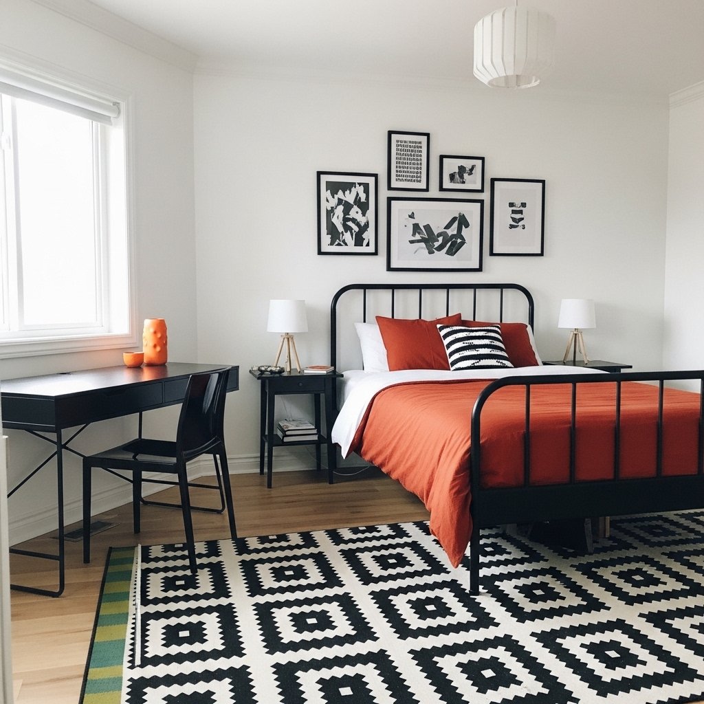 Black and White With One Color Pop